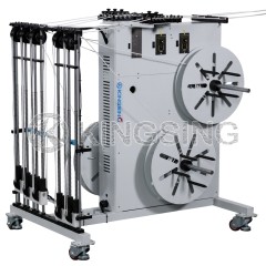 Five Station Wire Spool Prefeeding Machine+Straightener