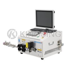 Wire Strip and Bend Machine With MES System