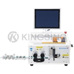 Wire Strip and Bend Machine With MES System