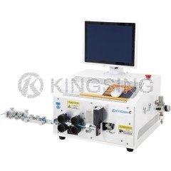 Wire Strip and Bend Machine With MES System