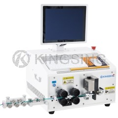 Wire Strip and Bend Machine With MES System
